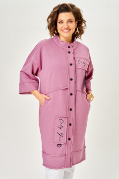 Кардиган Rumoda 2019 розовый - фото 3