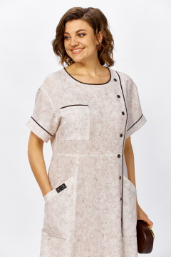 Платье ZigzagStyle 633 меланж - фото 2