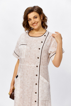 Платье ZigzagStyle 633 меланж - фото 1