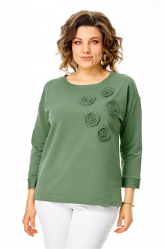 Джемпер Rumoda 2268 светло-зеленый - фото 1