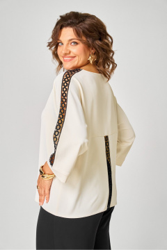 Блуза Rumoda 2274_дл_молочный - фото 2