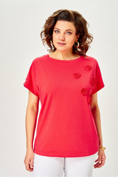 Джемпер Rumoda 2288 коралловый - фото 3