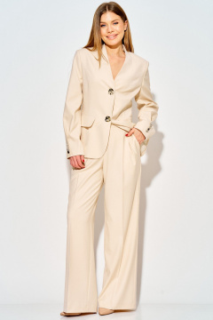 Брюки Laikony L-824 бежевый - фото 1