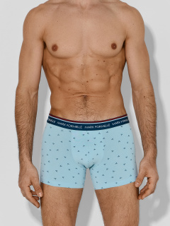 Трусы Mark Formelle 411221-2/25-5278П-5 треугольники_на_серо_бирюзовом_изумруд - фото 1