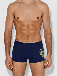 Трусы Mark Formelle 411229-2/25-5165П-5 затмение_собачки_на_зеленом_лайме_3_сл_1тр_на_ЛВ_д - фото 1