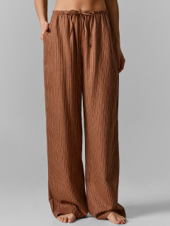 Брюки Mark Formelle 532431/25-40015ПП-9 полоска_на_миндальном - фото 1