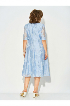 Платье Liliana 1532 голубой - фото 3