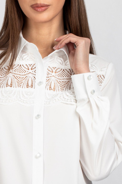 Блуза VIZAVI 747 молочный - фото 4