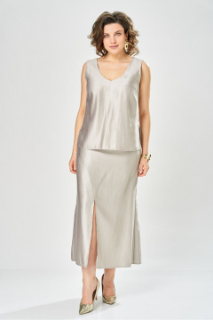 Блуза, топ, юбка Bonna Image 1052 молочный - фото 5