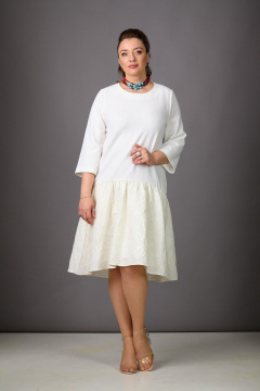 Платье Rosheli 1183/2 молочный - фото 1