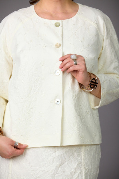 Жакет, юбка Rosheli 1188 молочный - фото 3