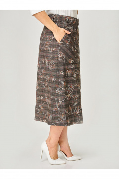 Юбка Zlata 4467 коричневый - фото 5