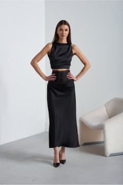 Топ Lady Line 5726 черный - фото 5