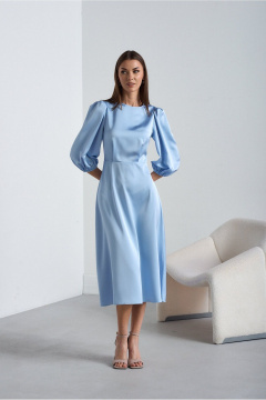 Платье Lady Line 5226 голубой - фото 3