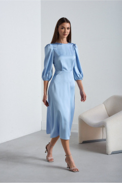 Платье Lady Line 5226 голубой - фото 2