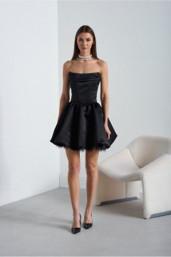 Платье Lady Line 4826 черный - фото 1