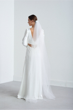 Платье Lady Line 4226 молочный - фото 5