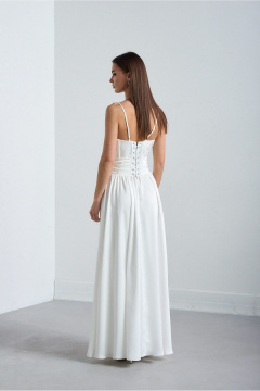 Платье Lady Line 4126 молочный - фото 3