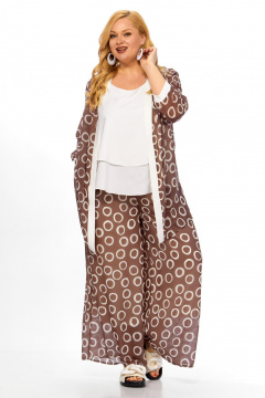 Блуза, брюки, кардиган Belinga 2337 кольца - фото 3