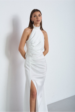 Платье Lady Line 3926 молочный - фото 5