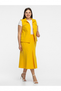 Юбка Avila 1009 желтый - фото 2