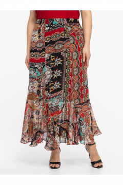 Юбка Avila 1015 бордовый - фото 5