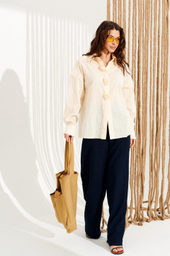 Блуза ELLETTO 13003 масло - фото 3