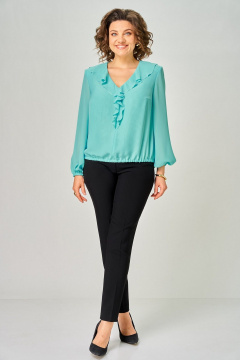 Блуза Svetlana-Style 2170 тиффани - фото 4