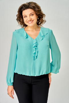 Блуза Svetlana-Style 2170 тиффани - фото 3