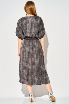 Платье Laikony L-954 графит - фото 5