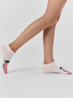 Носки Mark Formelle 406K-3205/B3-25406K молочный_сухая_роза_рис.3205 - фото 1