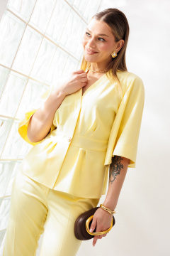 Брюки, жакет Mubliz 324 желтый - фото 5