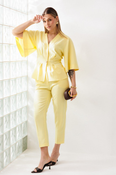 Брюки, жакет Mubliz 324 желтый - фото 2