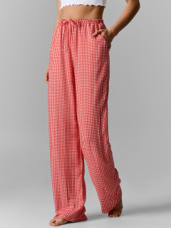 Брюки Mark Formelle 532431-3/25-40793ПП-9 клетка_виши_красная - фото 2