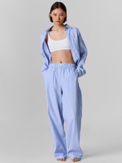 Брюки Mark Formelle 532524/25-34940ПП-9 св.голубая_полоска_декор - фото 1