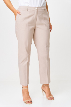 Брюки БелЭльСтиль 586-2_87_22 бежевый джинс - фото 5