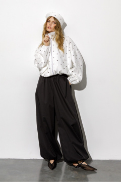 Брюки, ветровка, панама PiRS 6780 белый+белый+черный - фото 1