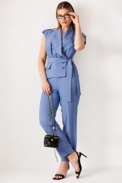 Брюки, жилет Мода Юрс 26-2975 джинс - фото 4