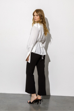 Брюки, рубашка PiRS 6684 белый+черный - фото 5