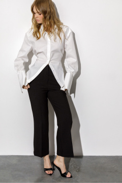 Брюки, рубашка PiRS 6684 белый+черный - фото 4