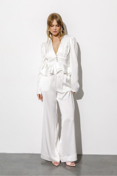 Блуза PiRS 6704 белый - фото 3