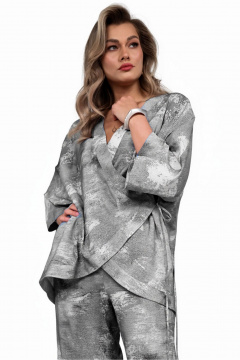 Жакет Erika 1739-7 серый - фото 1