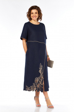 Платье Jurimex 3469 темно-синий - фото 1
