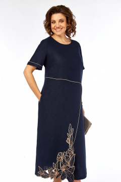 Платье Jurimex 3469 темно-синий - фото 3