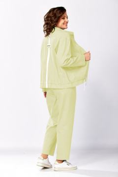 Брюки, бомбер, топ Милора-стиль 1444 лимонный - фото 3