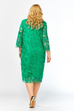 Платье СиБон 0331 зеленый - фото 5
