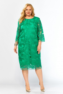 Платье СиБон 0331 зеленый - фото 1