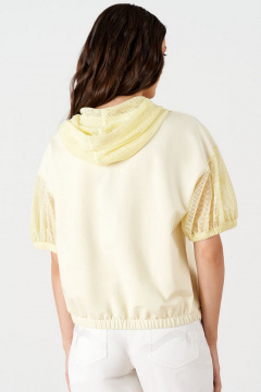 Джемпер Nelva 23231 сливочный - фото 5