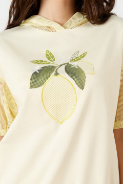 Джемпер Nelva 23231 сливочный - фото 3