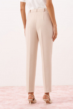 Брюки Nelva 31146 бежевый-меланж - фото 4